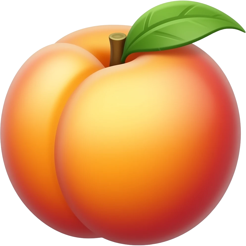 peach emoji