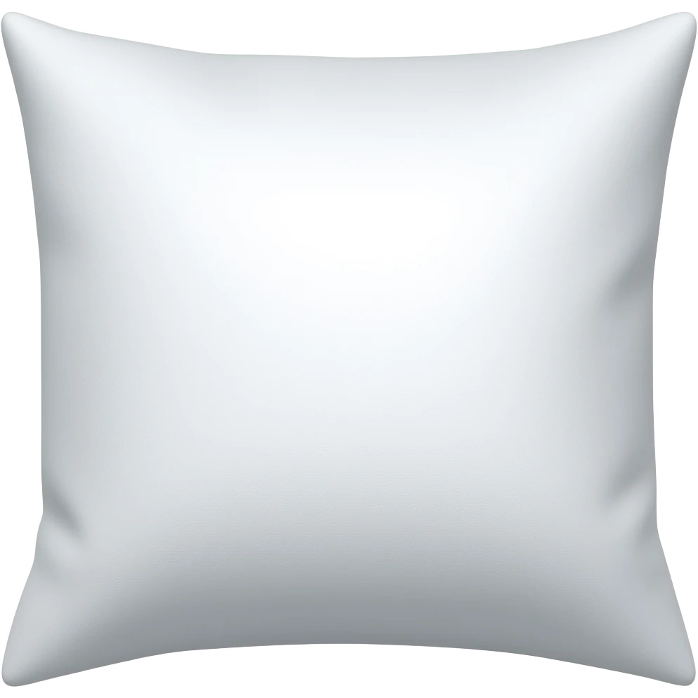 white rectangular pillow emoji