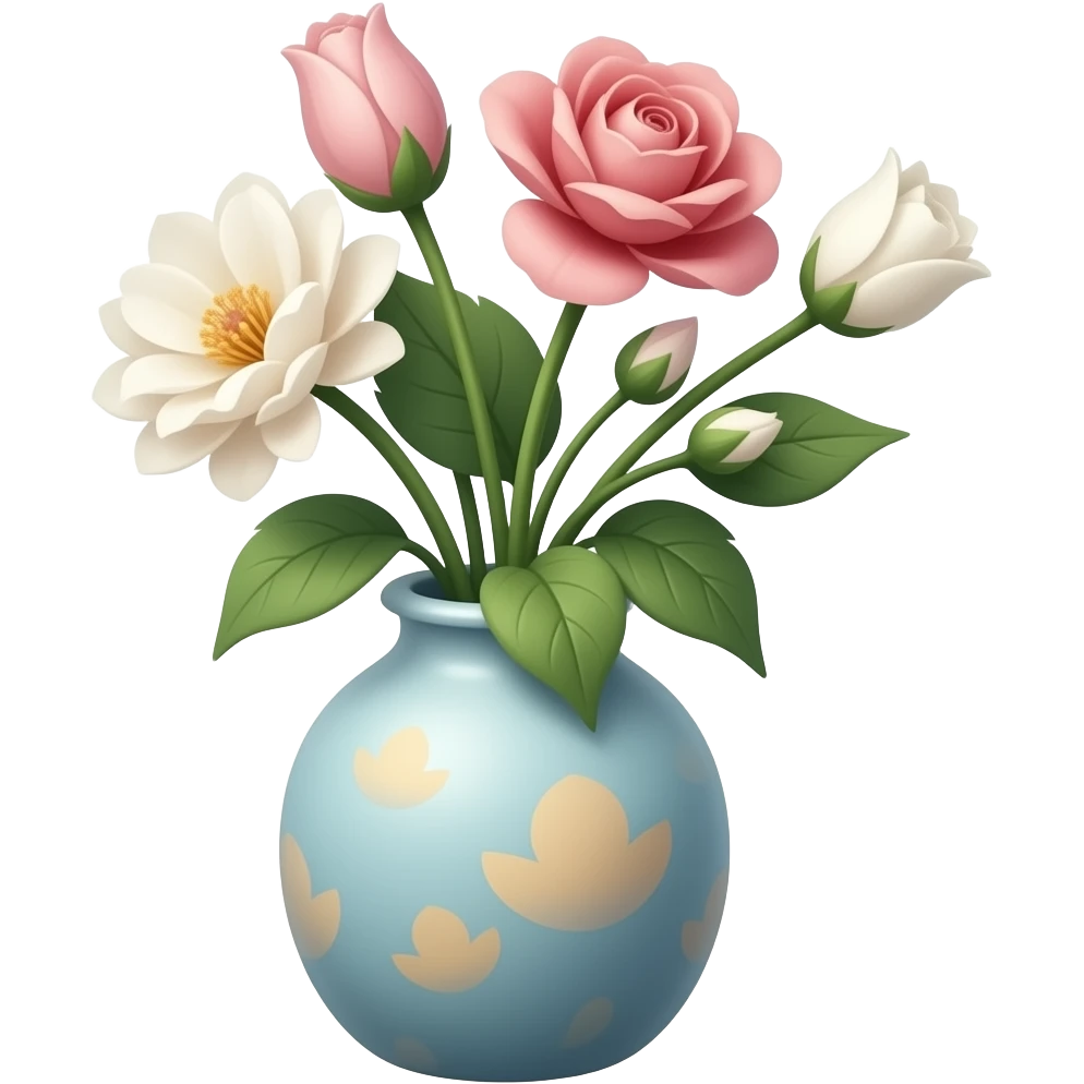 flower vase emoji