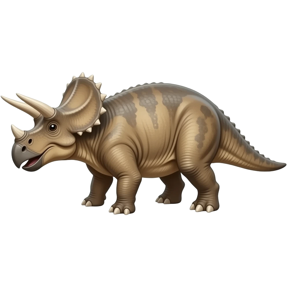 Triceratops emoji