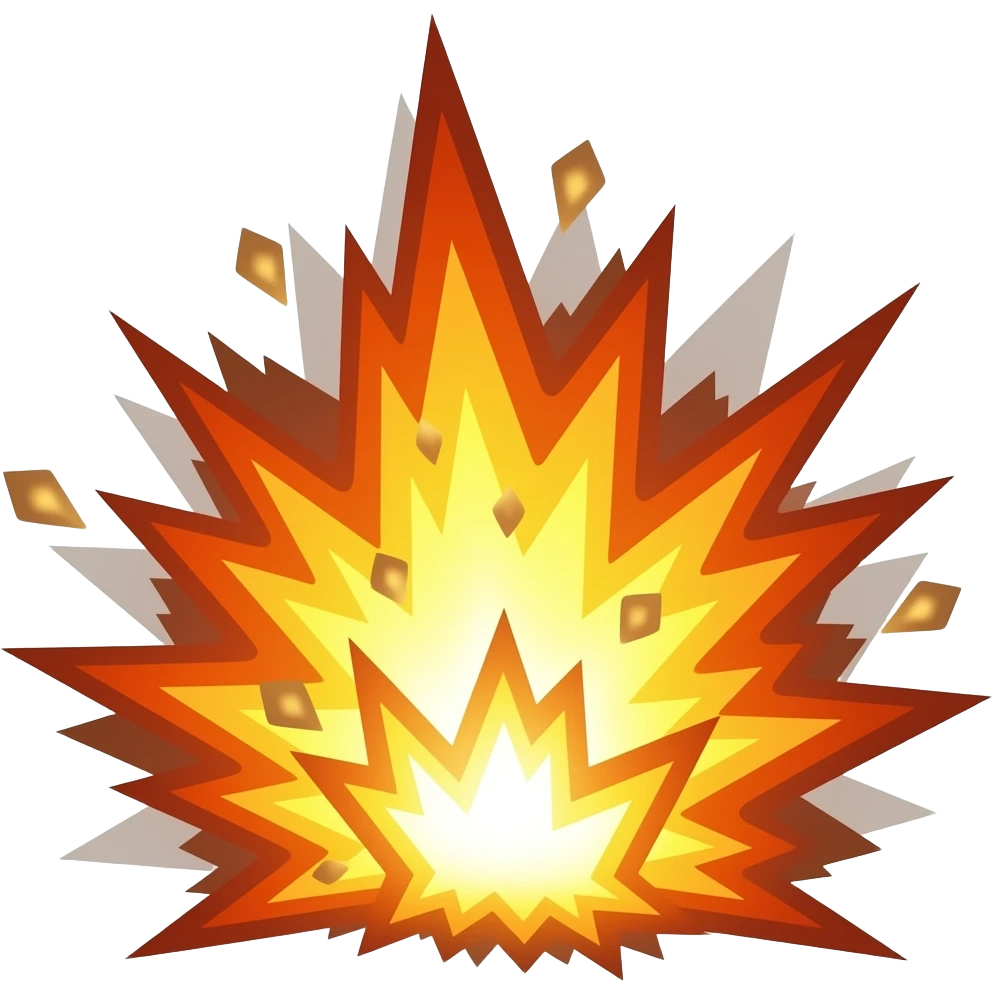 explosion emoji
