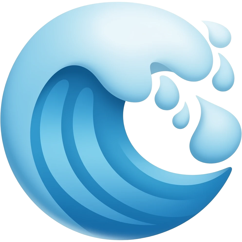 Water Wave emoji