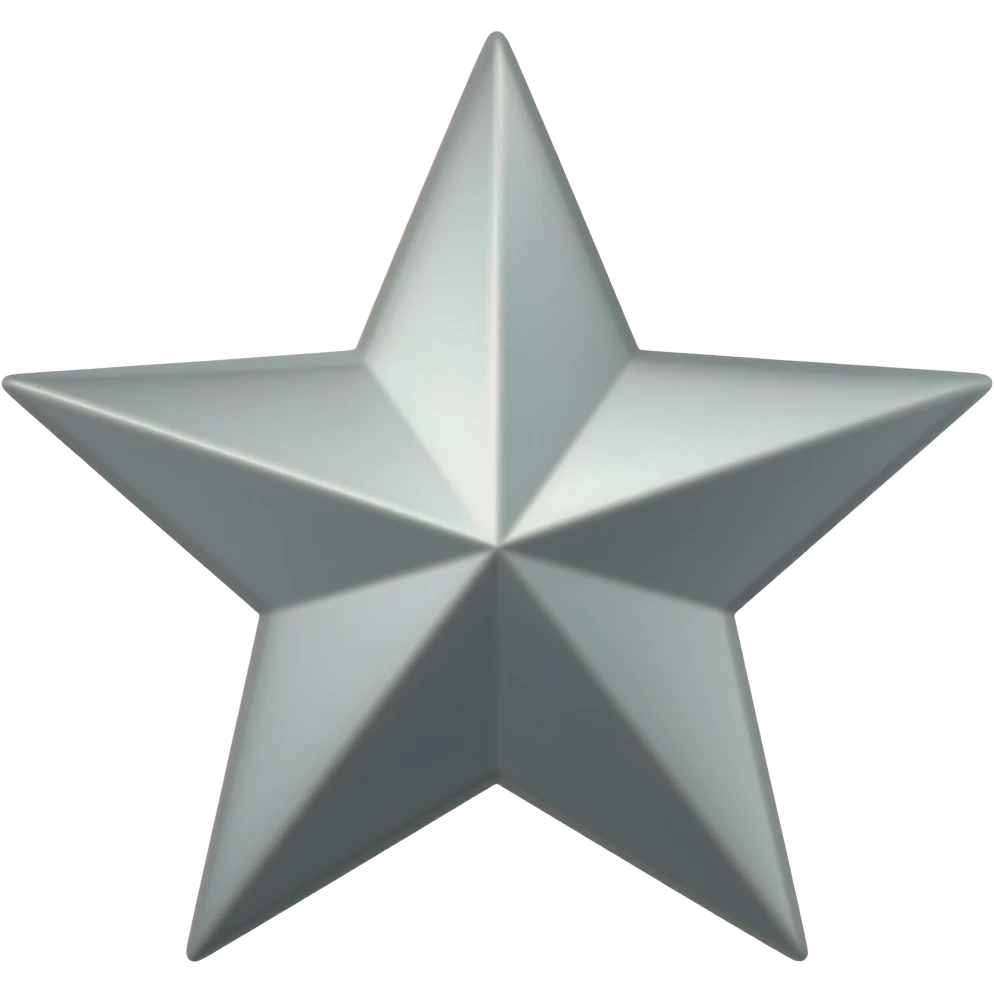 silver star emoji