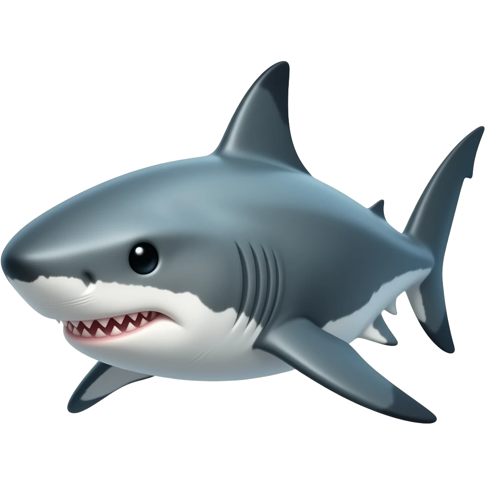 Tiger shark emoji