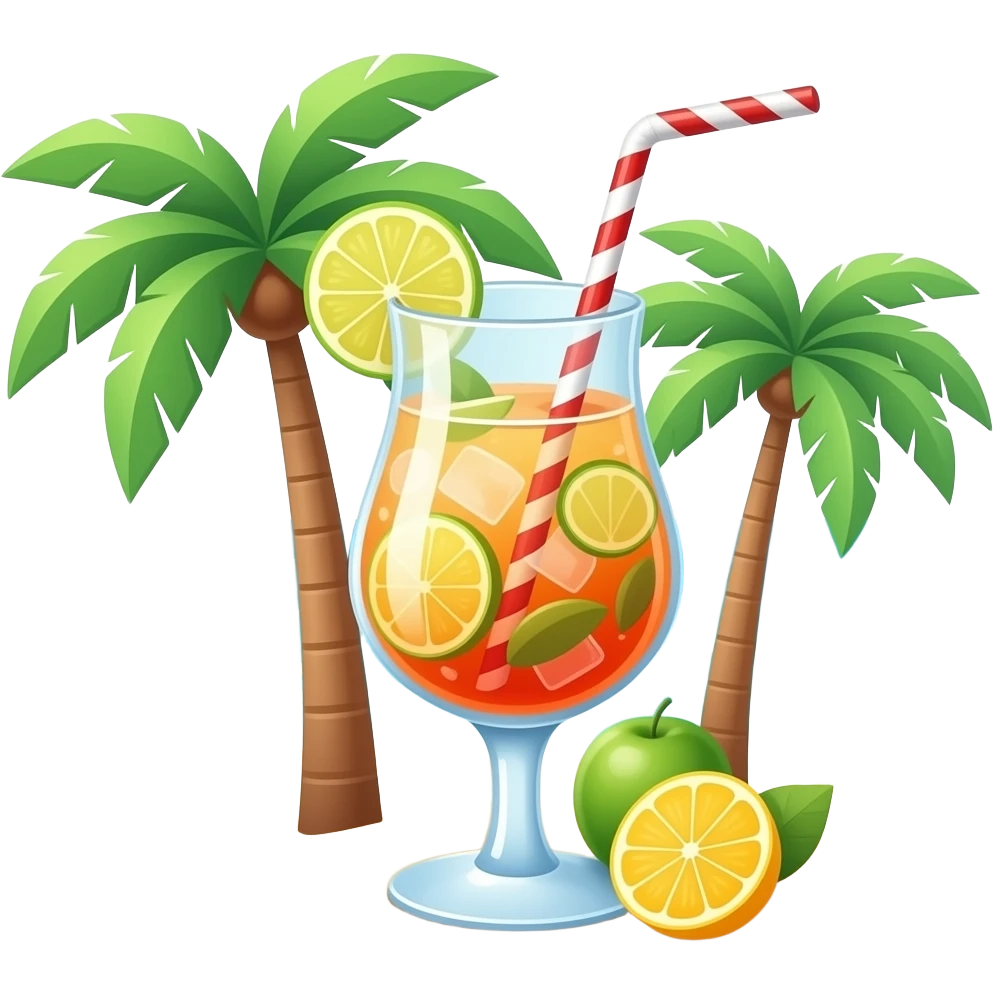 beach cocktail emoji