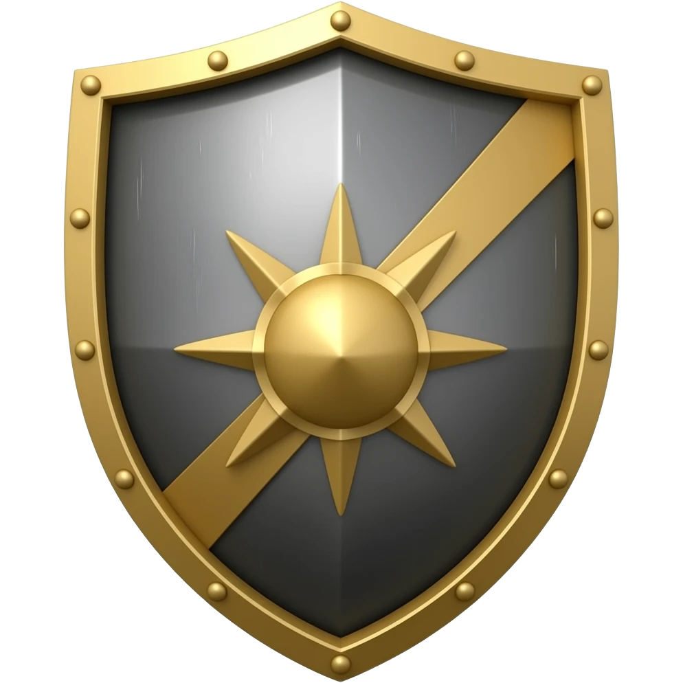 Cap shield emoji