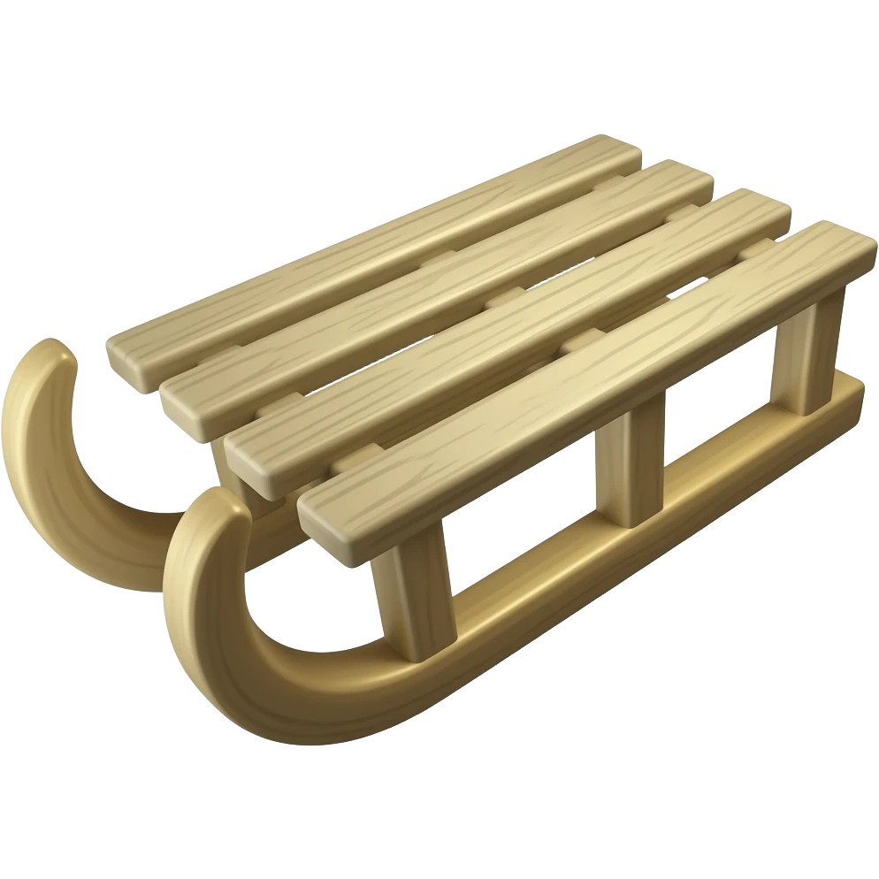 Sled emoji