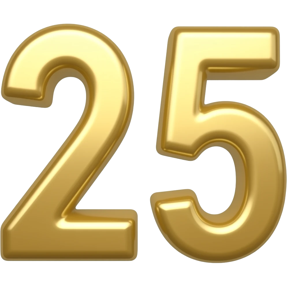 25 emoji