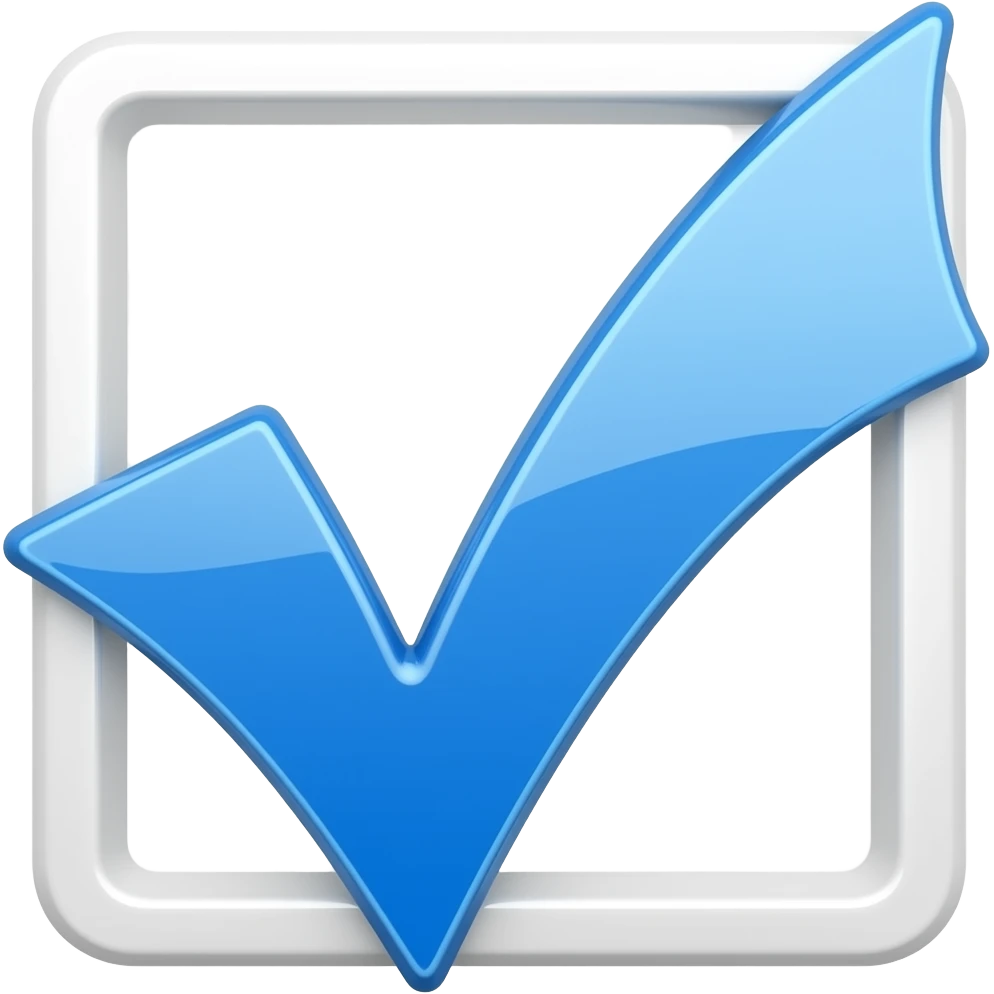Create a real blue verified photo emoji