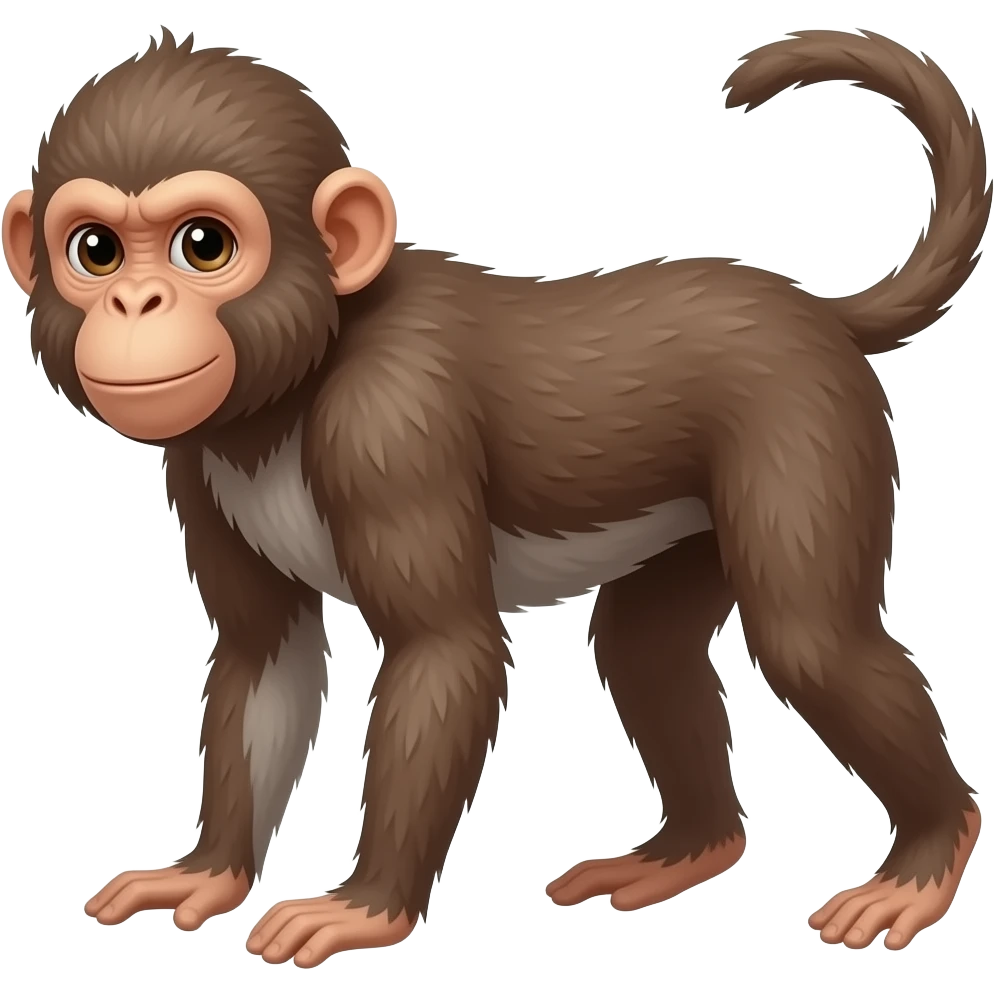 old monkey emoji