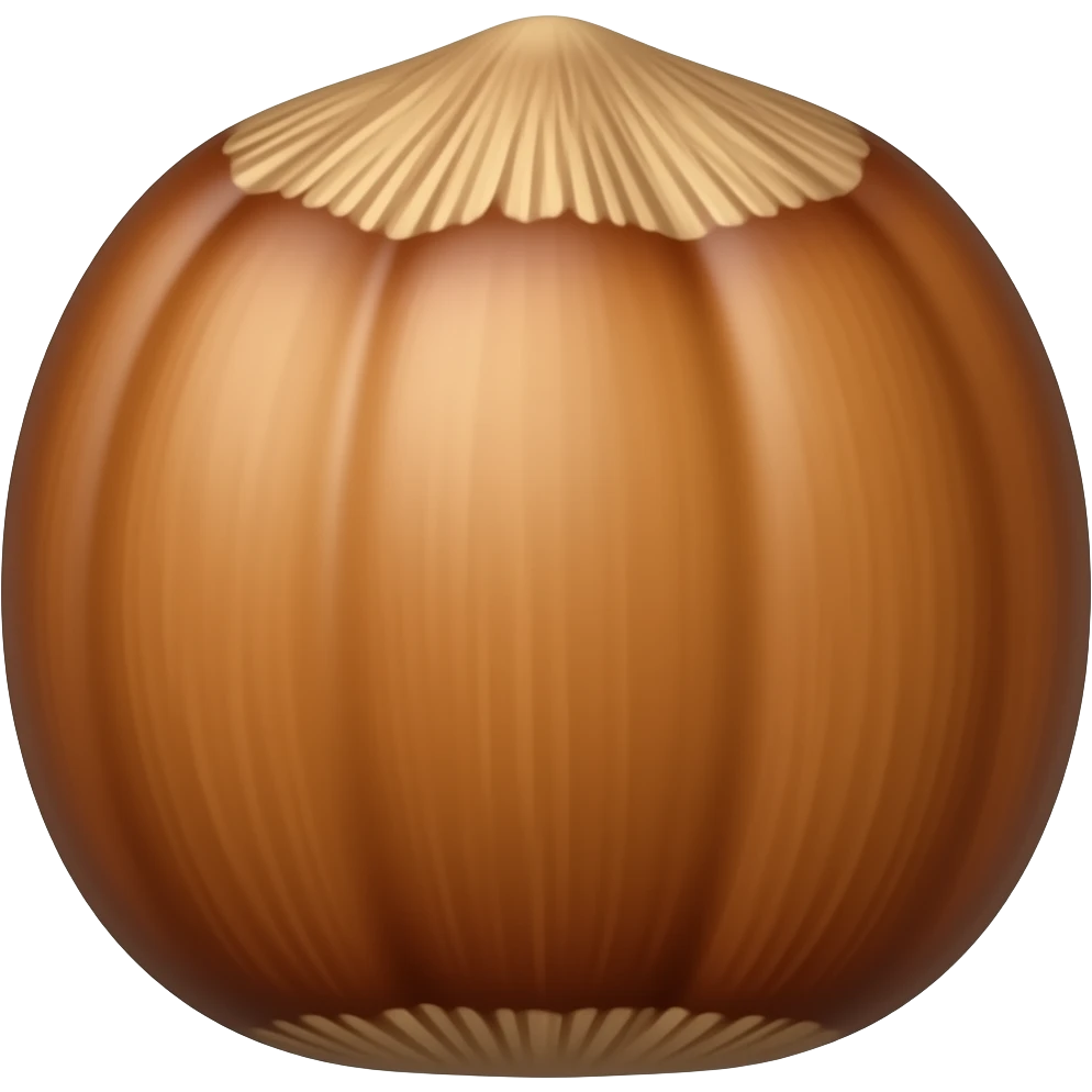 hazelnut emoji