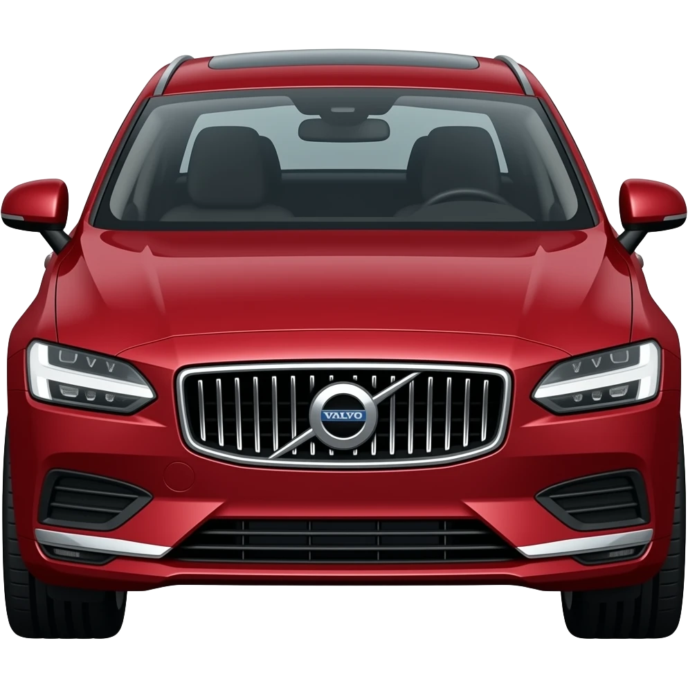 Ruby Red Metallic Volvo S80 emoji