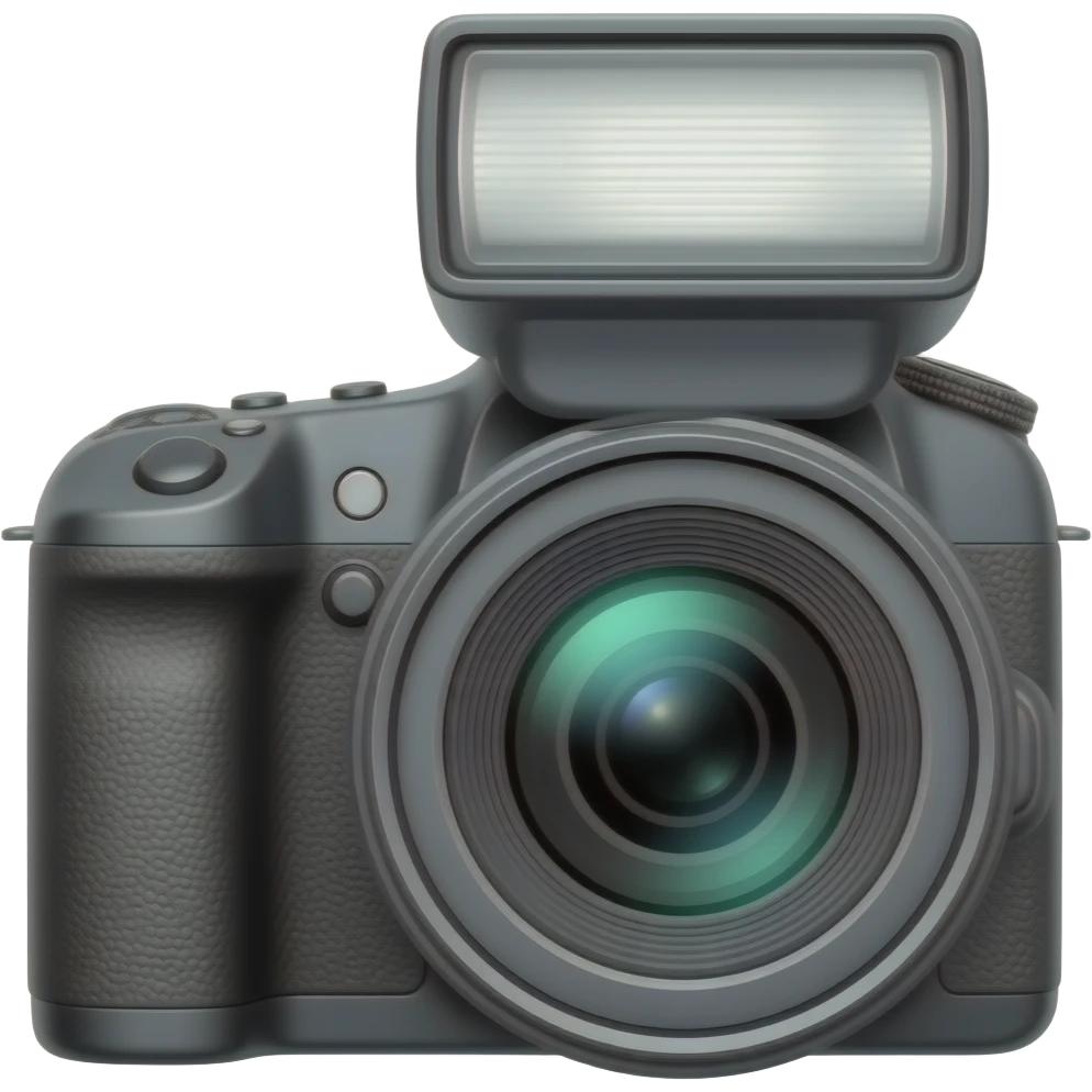 Camera with flash emoji emoji