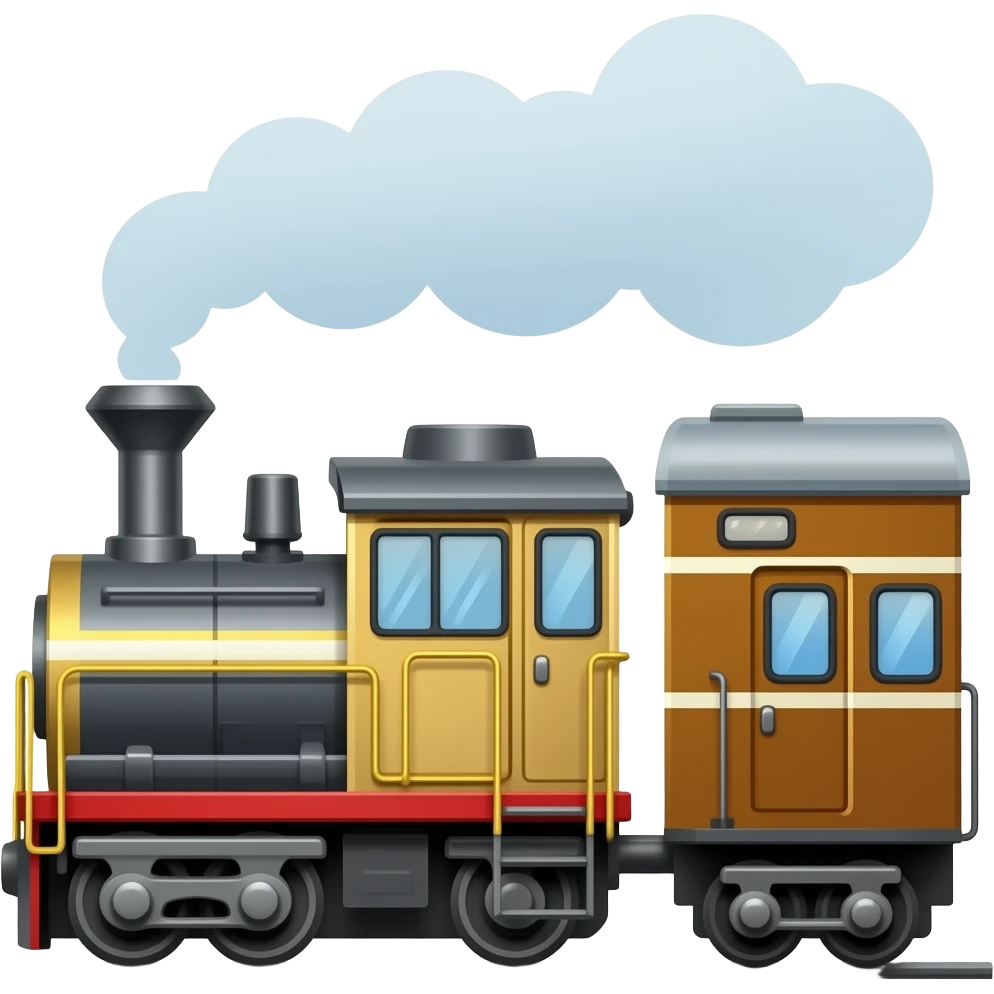 🚂🚃🚃 emoji