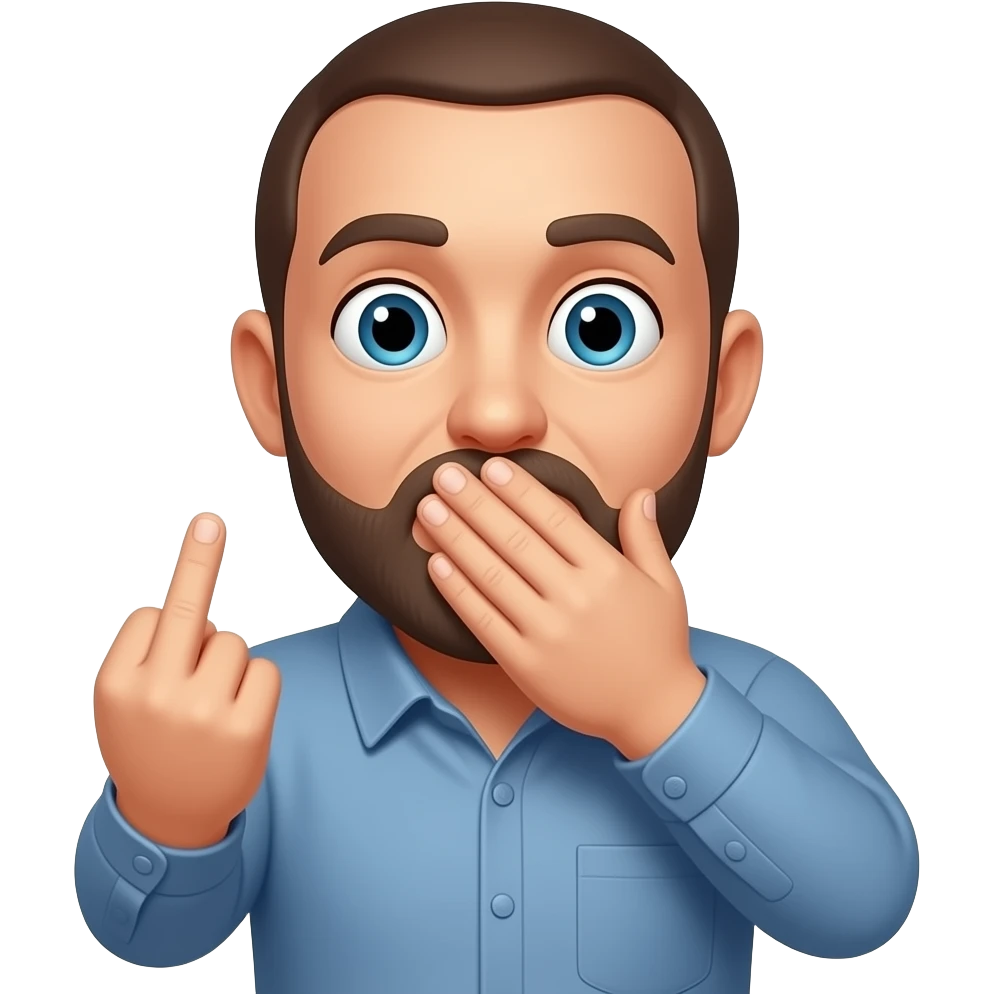 🤭🖕🏻 emoji