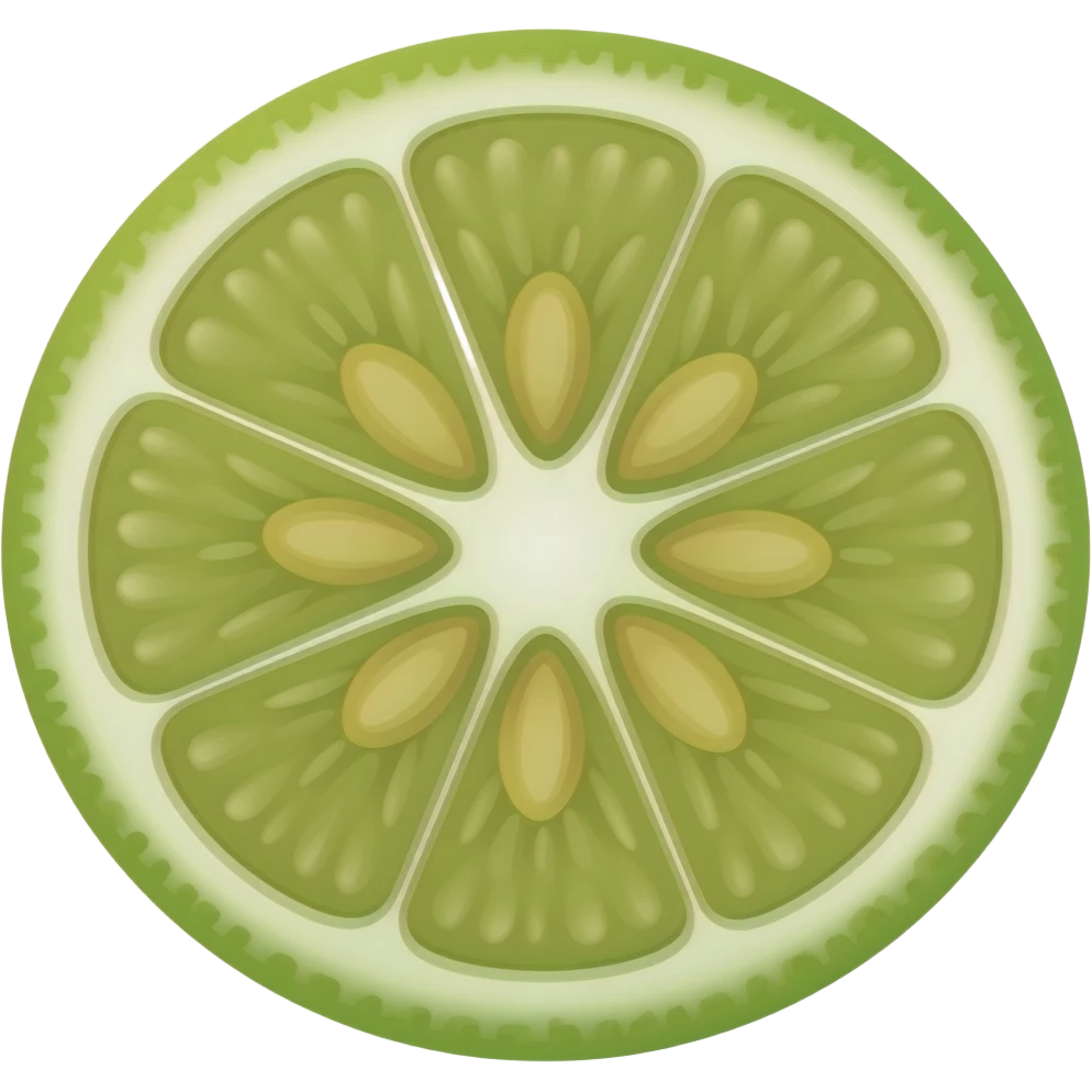 Bergamot fruit emoji