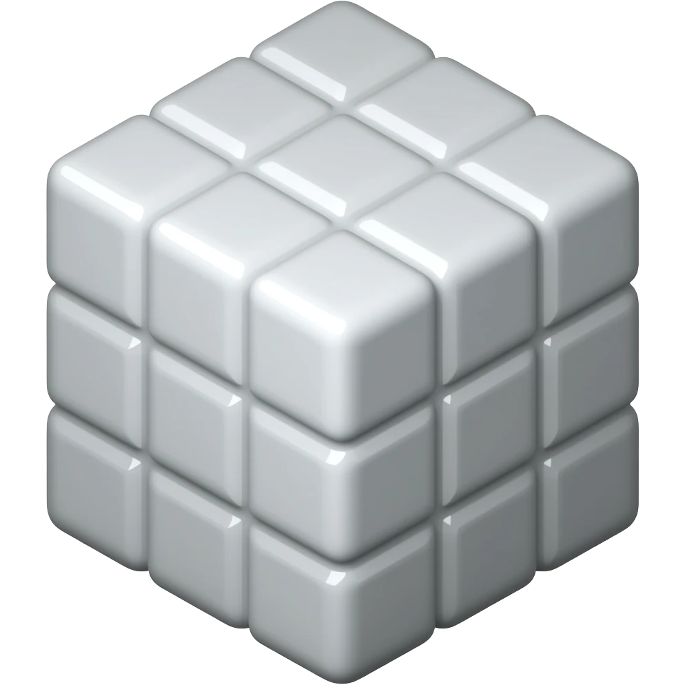 Cube emoji