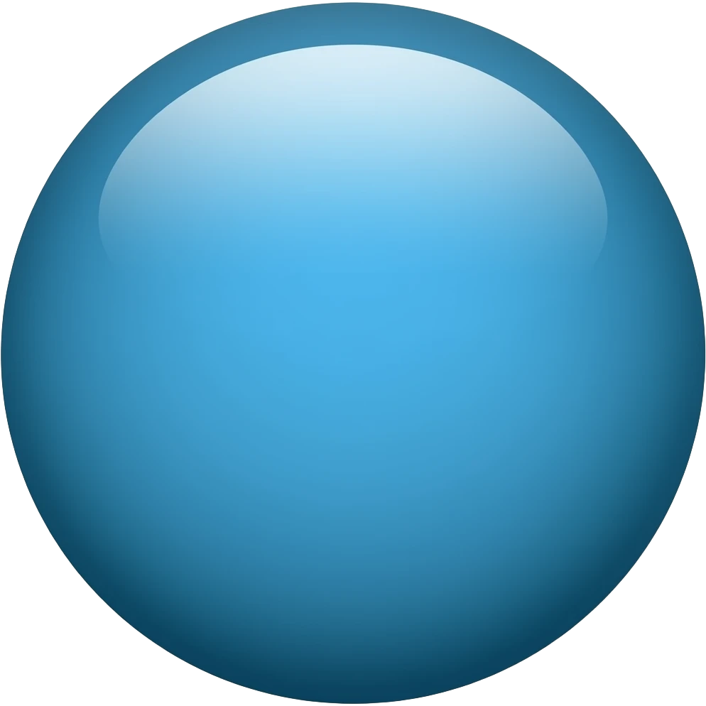 Blue emoji
