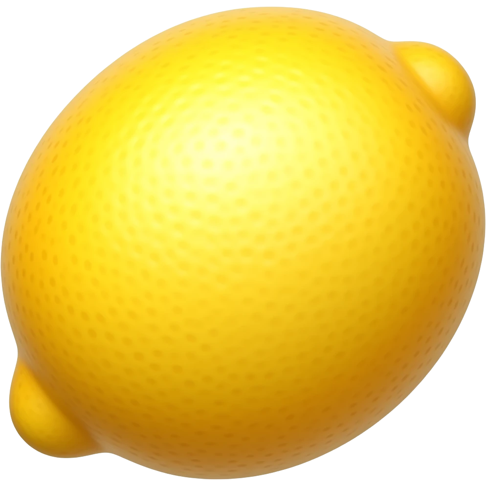Lemon emoji