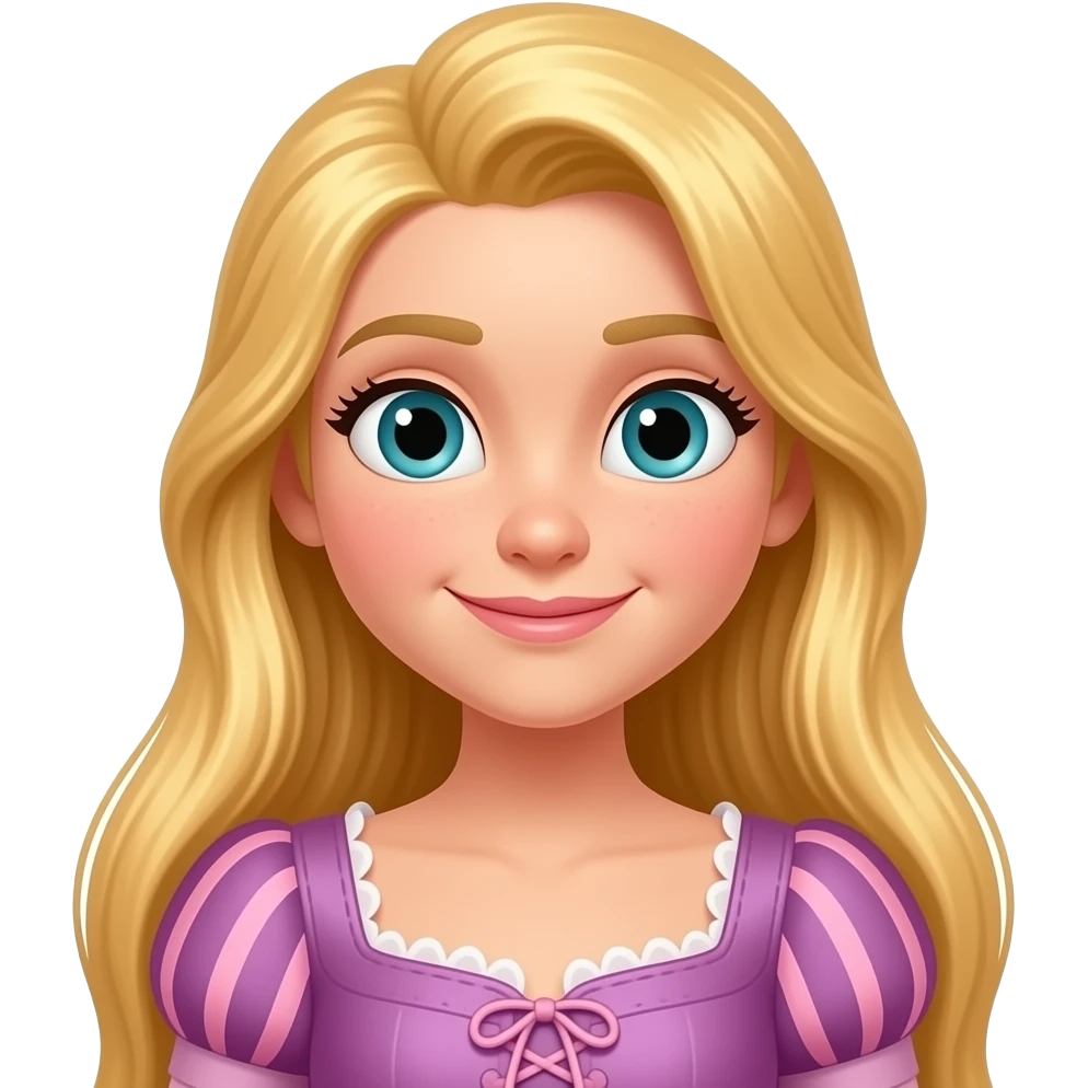 Rapunzel emoji