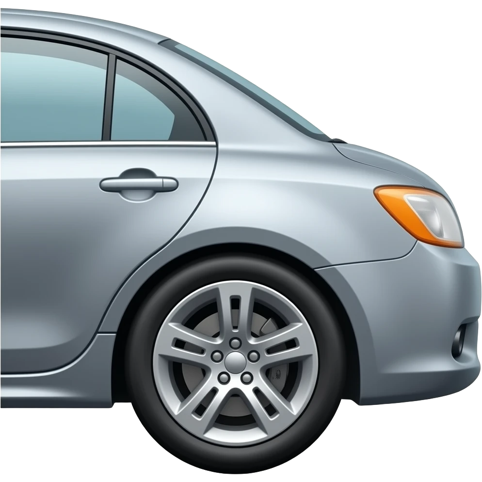 car side profile with no wheels emoji | AI Emoji Generator