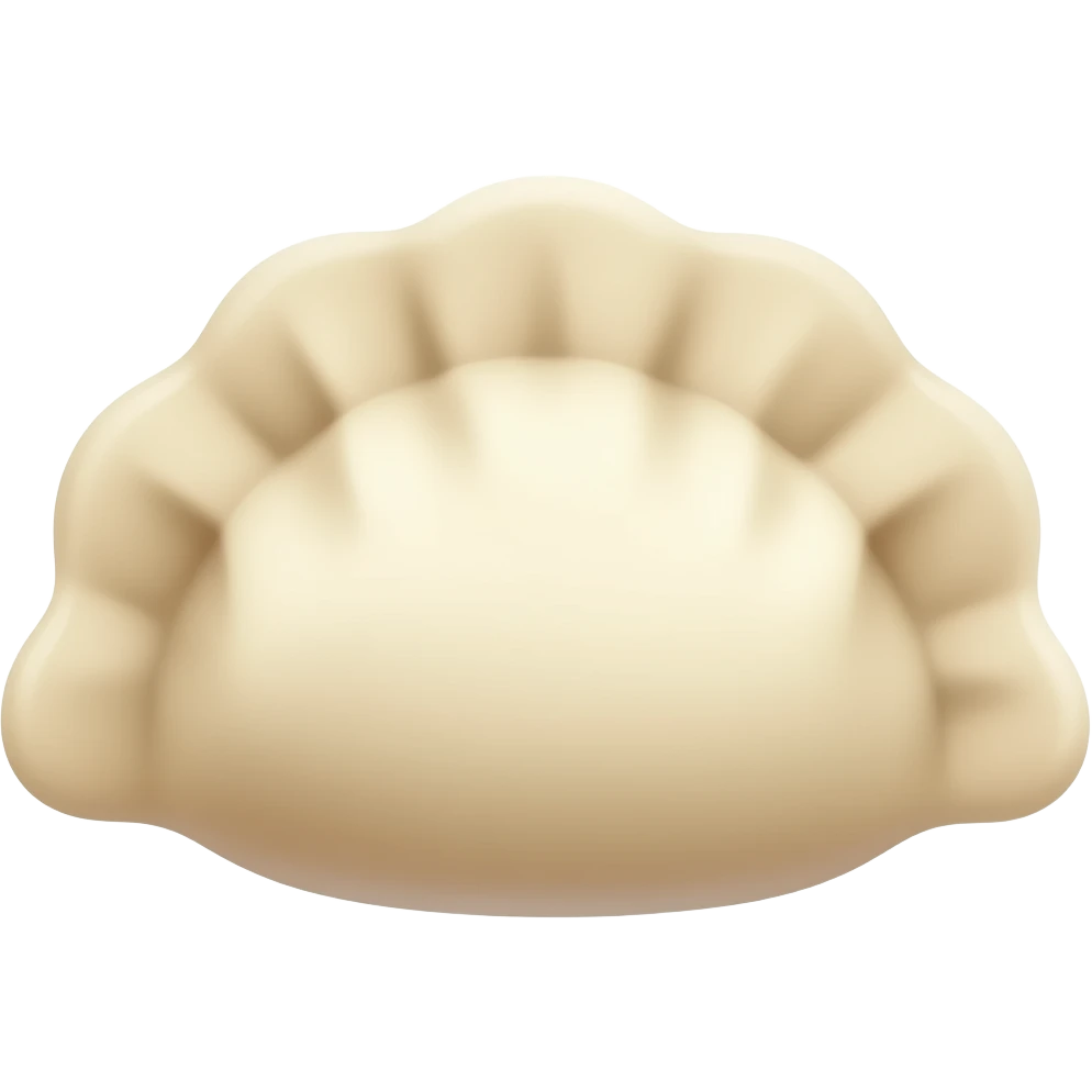 Round dumpling emoji