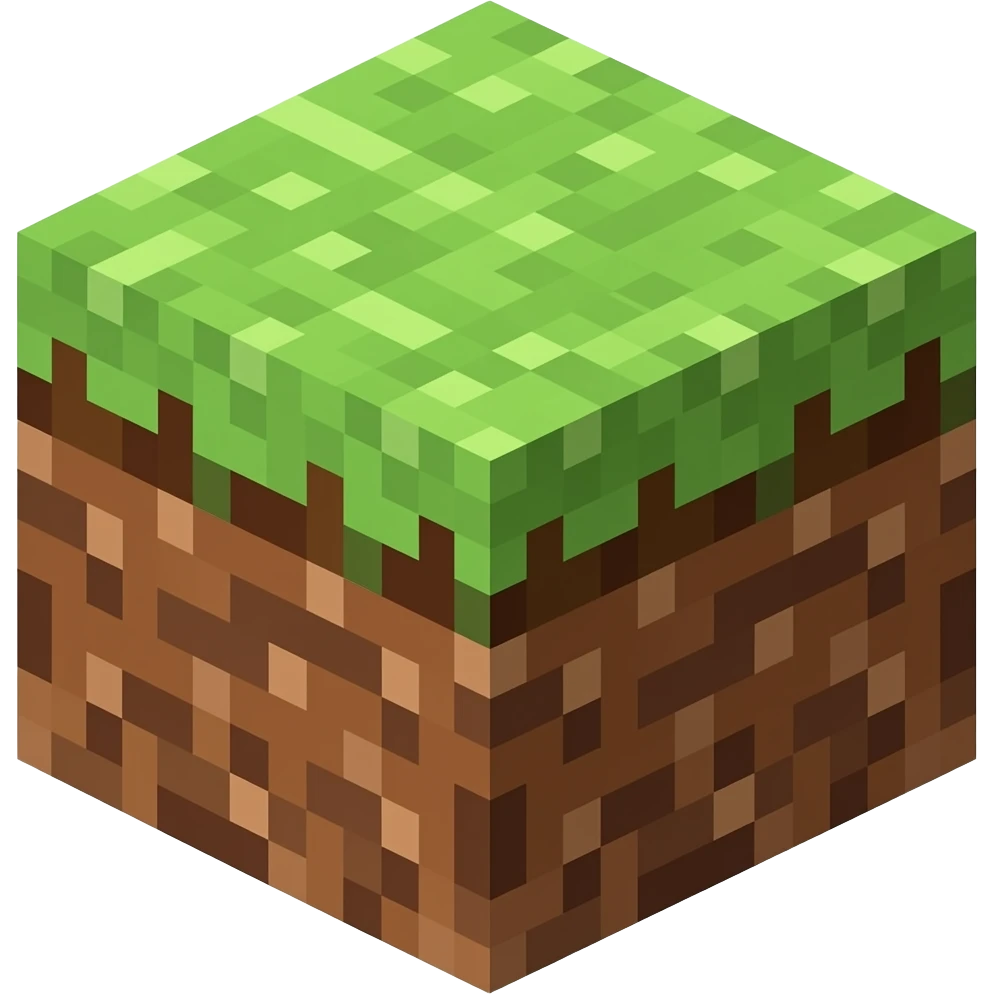 bloco no minecraft emoji