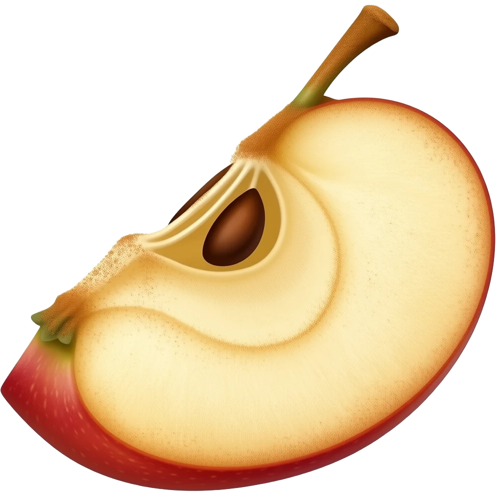 cinnamon apple slices emoji