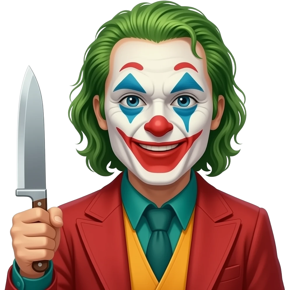 🤡😁🔪 emoji