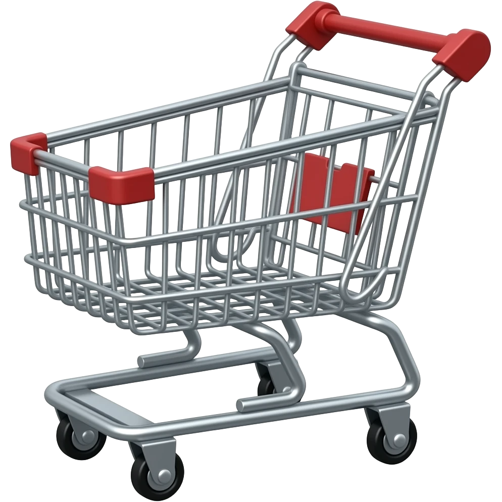 shopping chrt realistic emoji