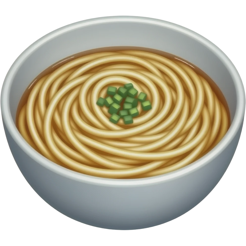 koreans style bibim soba noodle emoji