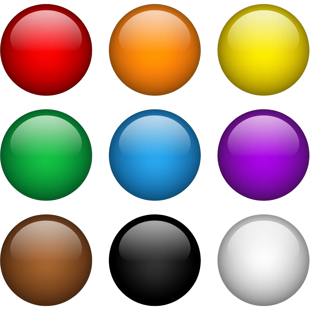 🔴🟠🟡🟢🔵🟣🟤⚫⚪ emoji