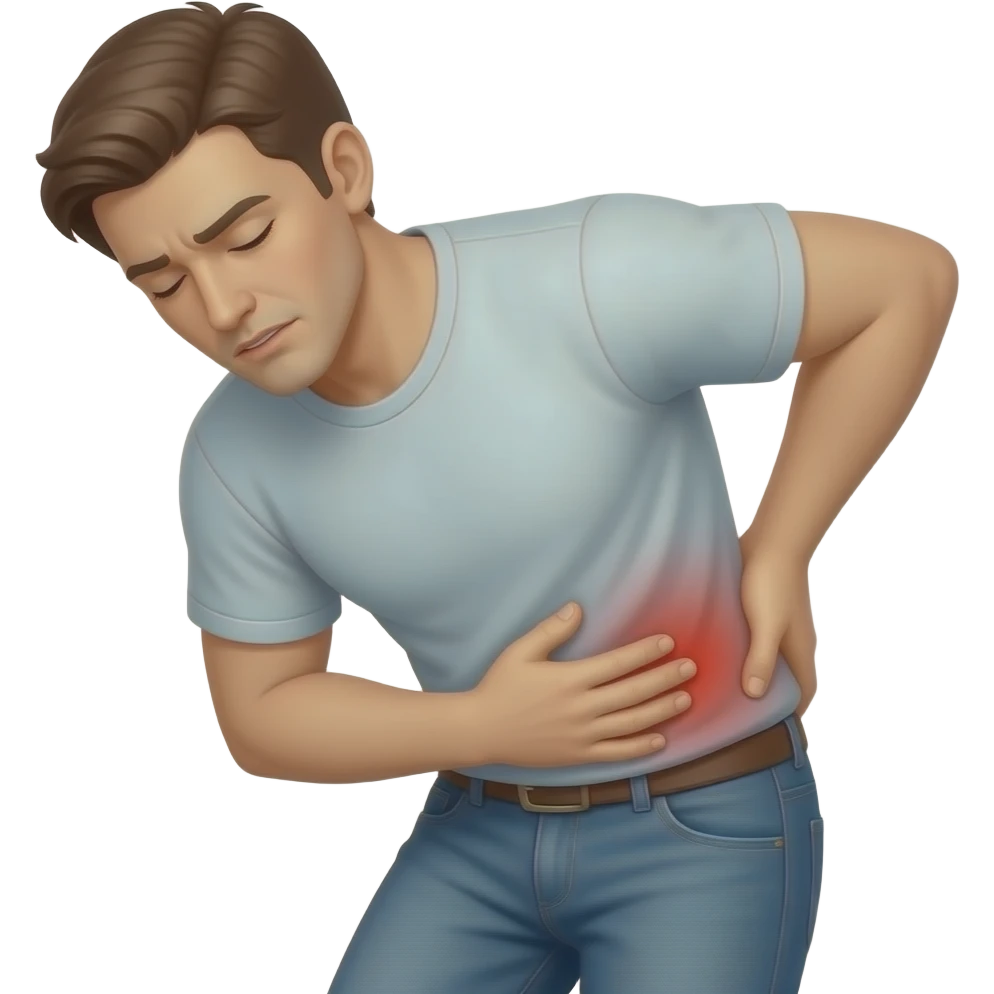 Backache emoji