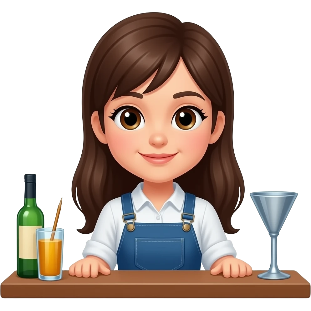 Girl bartender emoji