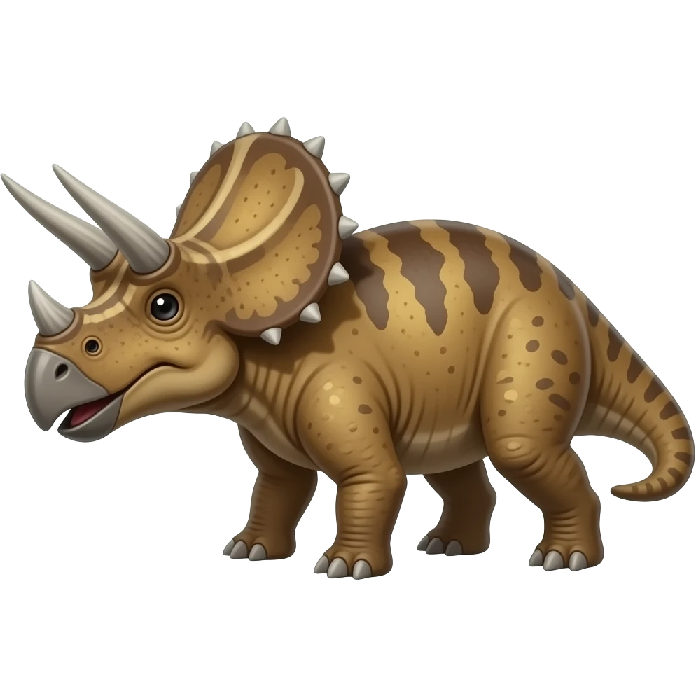 Triceratops emoji