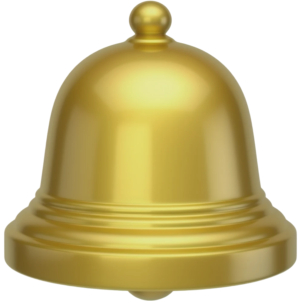hand bell emoji