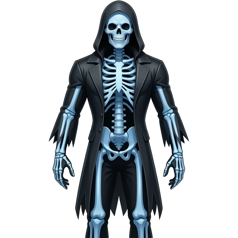a dementor like spirit, like a blue reaper, but no skeletons emoji