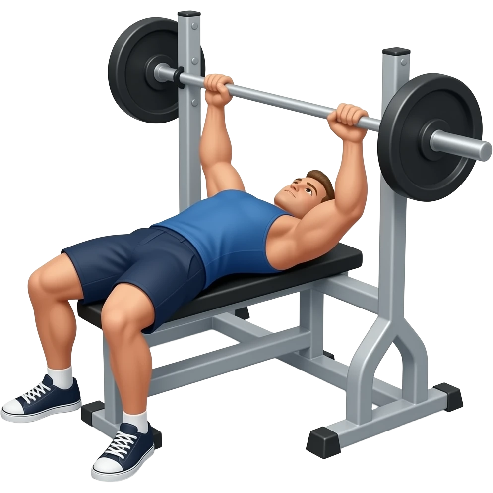 Bench press eimoji emoji
