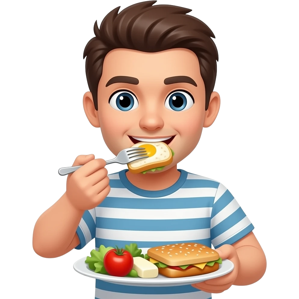 lunch time emoji