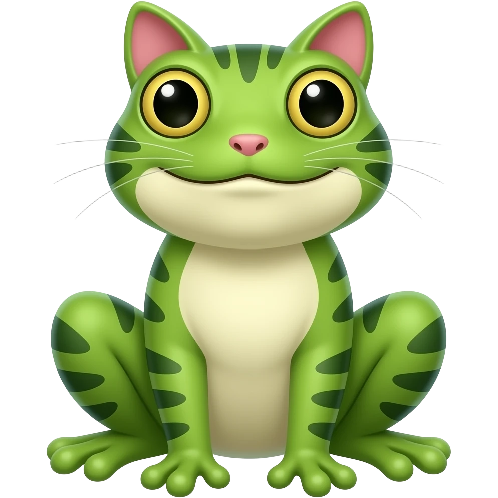 Frog cat 🐸🐱 emoji