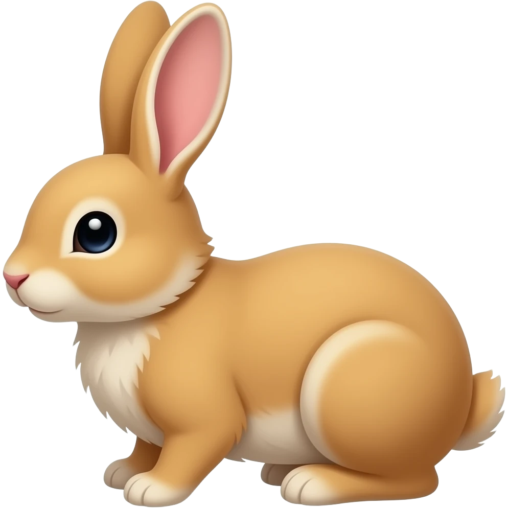 Light brown bunny emoji