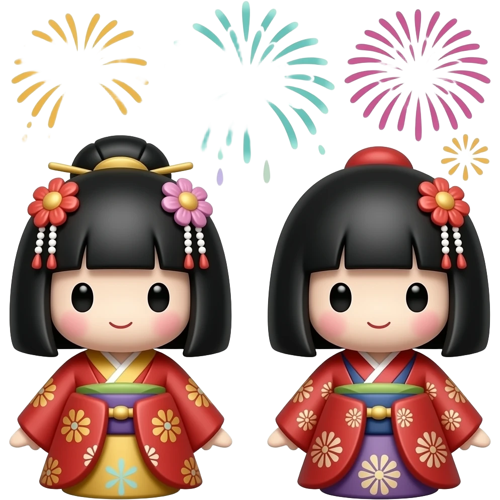 🎎🎇 emoji