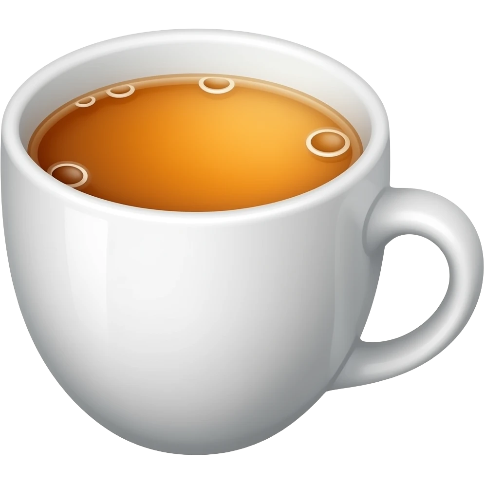 white tea cup emoji