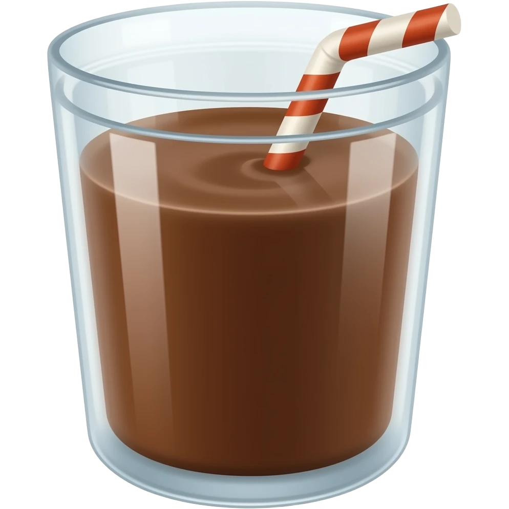 chocolate milk emoji