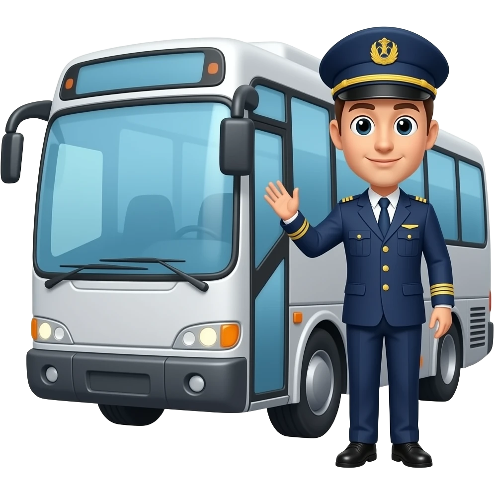 bus driver emoji