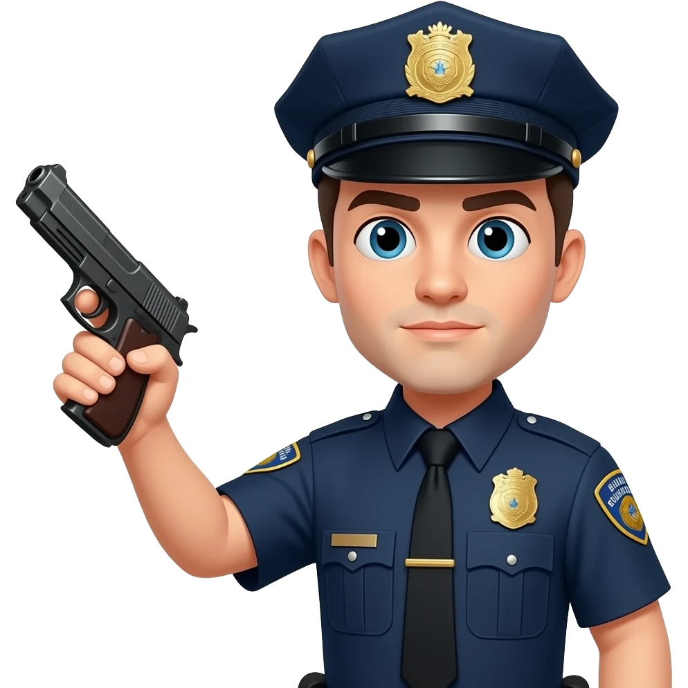 Silaha hayır emojisi jandarma emoji