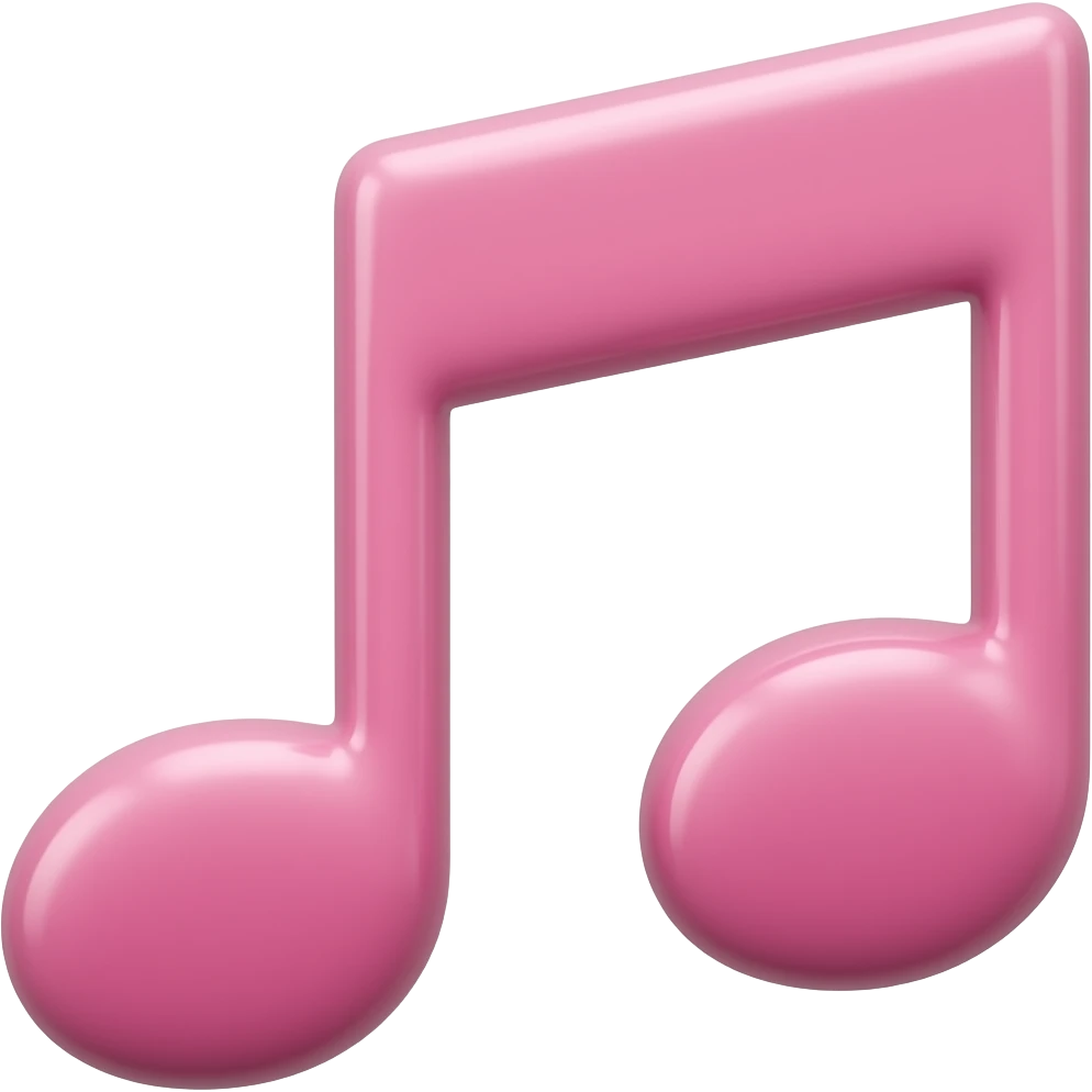notes pink emoji