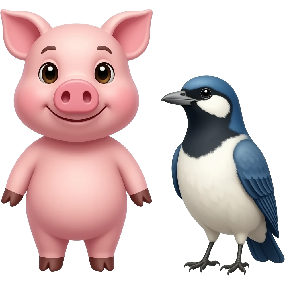 🐖🐦 emoji