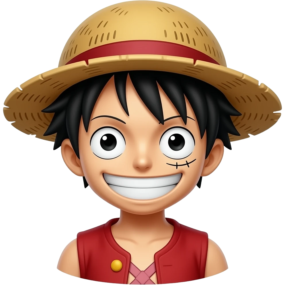 Luffy emoji