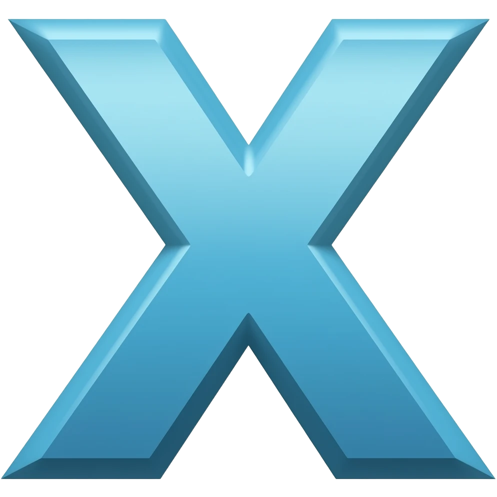 x emoji